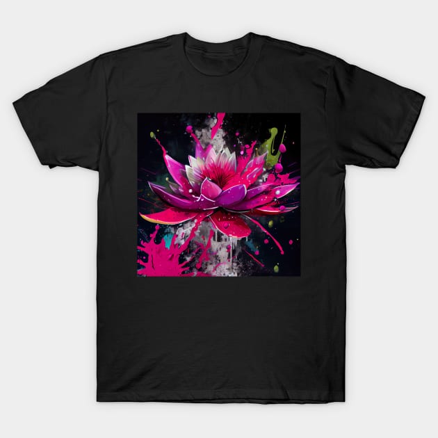 Floral Artwork Designs T-Shirt by Flowers Art by PhotoCreationXP